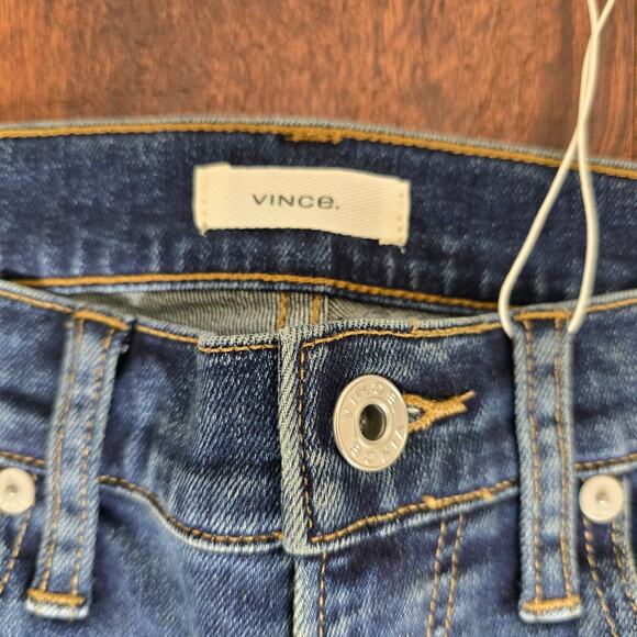 vince 5 Pocket Skinny Jeans Style # DV3822471 Size 27 NWT - Picture 8 of 13